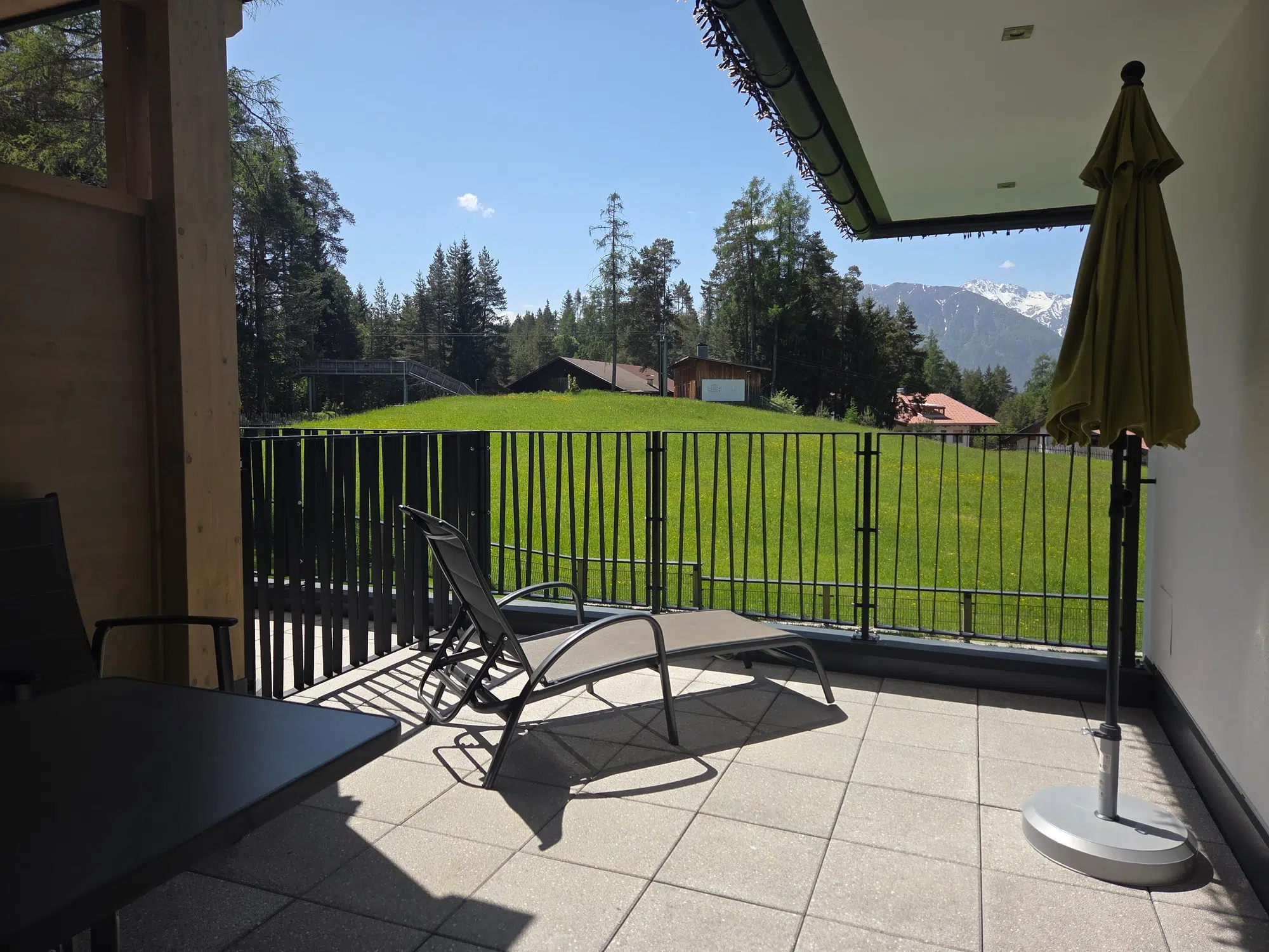 Studio mit Terrasse Ausblick 2